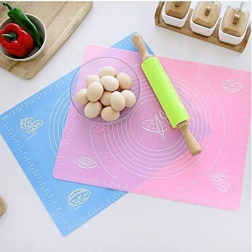 Silicone Flour kneading Mat Bread Mat With Measuring Marks